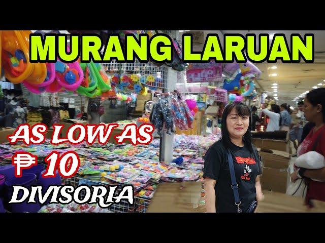 BILIHAN NG MGA MURANG LARUAN AS LOW AS ₱10 SA DIVISORIA