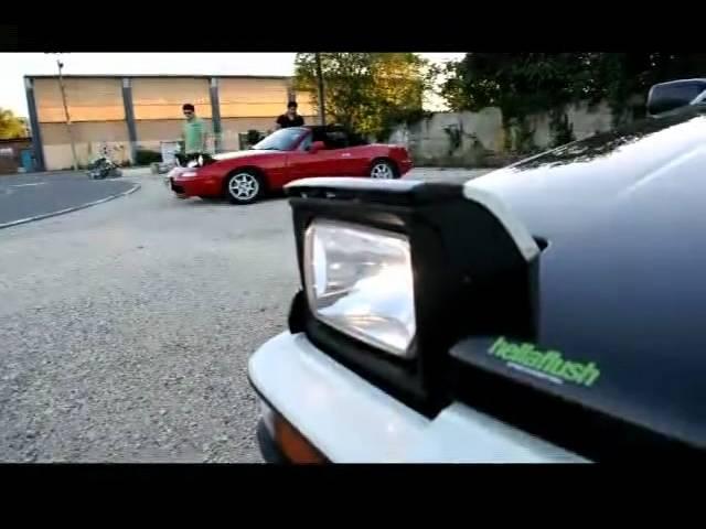 Summer Funky Drifting Corolla AE86 VS Miata