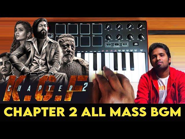 KGF - Chapter 2 | All Mass Bgm By Raj Bharath | Yash | Ravi Basrur | Prashanth Neel