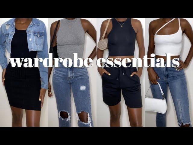 WARDROBE ESSENTIALS | how to rebuild your wardrobe