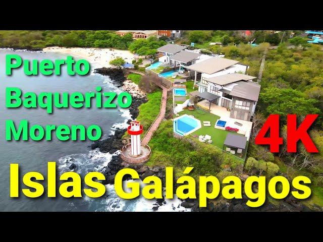 4K DRON PUERTO BAQUERIZO MORENO  SAN CRISTÓBAL ISLAS GALÁPAGOS ECUADOR  DJI MAVICK AIR 2 29 MAY 21