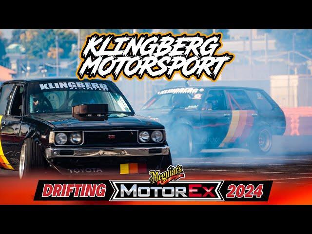 V8 Toyota Corolla VS 2JZ Toyota Corolla - DRIFTING and BURNOUTS in MELBOUNRE at MOTOR EX 2024!!