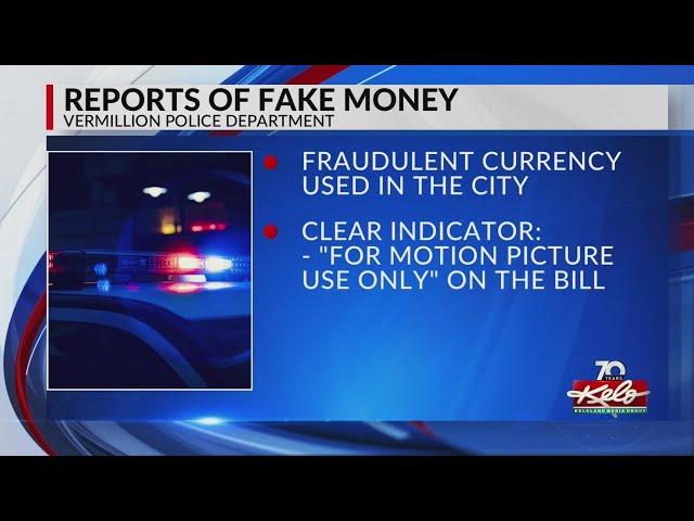 VPD: Watch for fake money being used