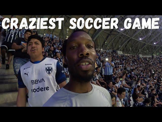 I Went To The Craziest Soccer Game In Monterrey 