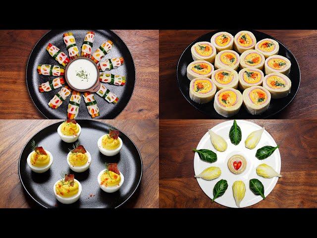 4 Easy Finger Food Ideas | Party Food Recipes