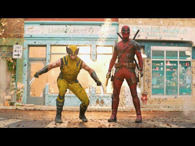 Deadpool & Wolverine Fight Scene | Deadpool 3 (2024) Movie CLIP 4K