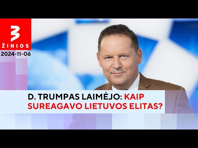 Ateina D. Trumpo era – ką tai reiškia Lietuvai, Ukrainai ir Rytų Europai? / TV3 Žinios