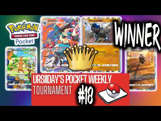 SONO LORO I NUOVI RE DEL META!! LUCARIO-RAMPARDOS! URSIIDAY'S WIN Pokémon -Trading Card Games Pocket