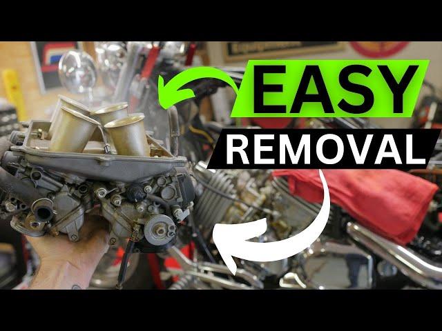 EASY Honda VF750 Magna Carburetor Removal