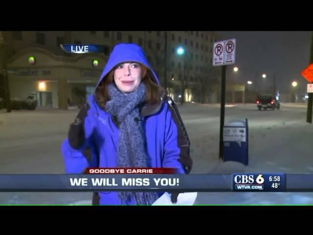 WATCH: Carrie Rose says goodbye to WTVR CBS 6 viewers