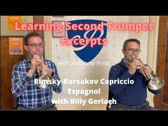 Learning Second Trumpet Excerpts EXTRA No. 2 w/Billy Gerlach