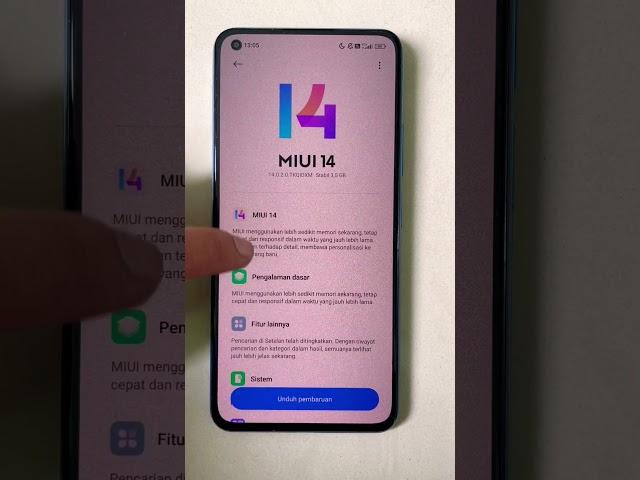 Akhirnya Dapat Notif Pembaruan Operating System MiUI 14 #dimensiafif #xiaomi