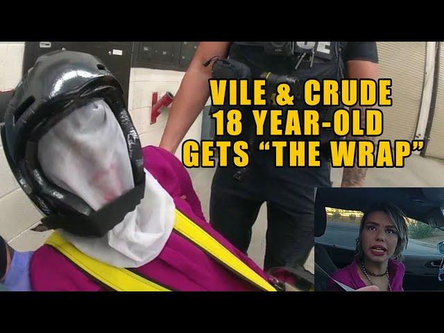 Vile and Crude 18-Year-Old Gets Introduced to "The Wrap"