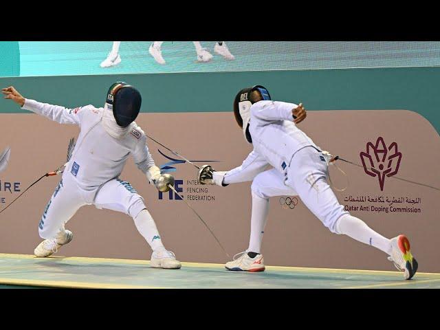 Men's Semifinal | Davide Di Veroli vs. Neisser Loyola | 24/25 Doha Epee GP