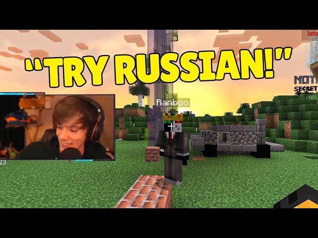 Fundy and Ranboo Trying to speak BRITISH and SWEDISH accent | Dream smp