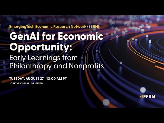 GenAI for Economic Opportunity: Early Learnings from Philanthropy and Nonprofits