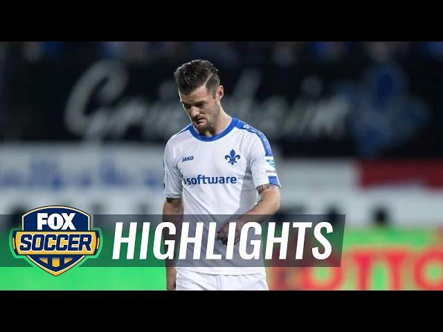 Heller levels for Darmstadt against Hamburg | 2015–16 Bundesliga Highlights