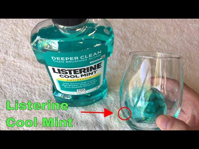   How To Use Listerine Cool Mint Antiseptic Review