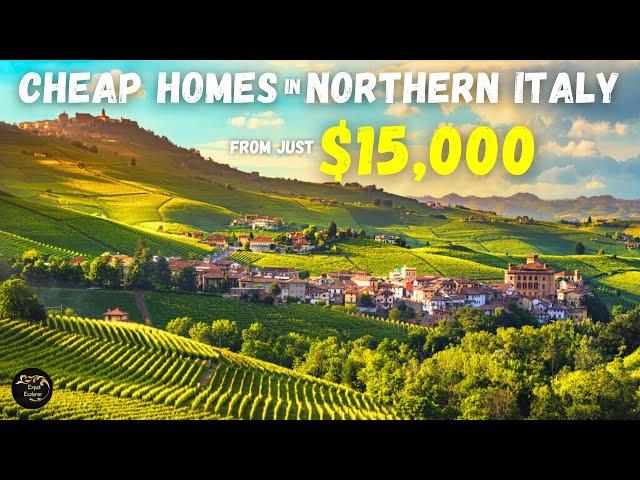 BUDGET Homes in Northern ITALY | Cheap PROPERTIES From €15,000 in Piedmont!