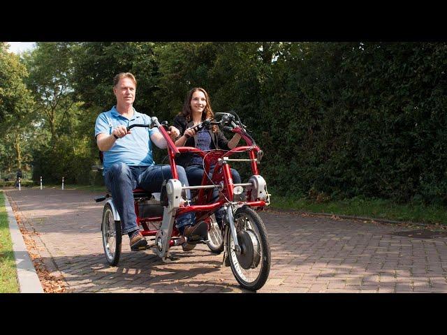 Electric side by side tandem Fun2Go