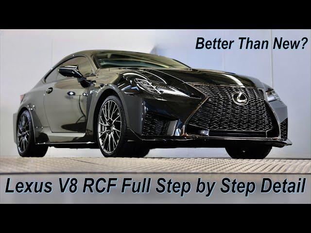 Lexus V8 RCF Full Detail (Vlog 58)