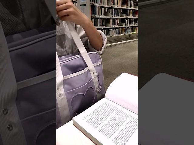 ASMR Study With Me At The Library  Aesthetic Vlog #studymotivation