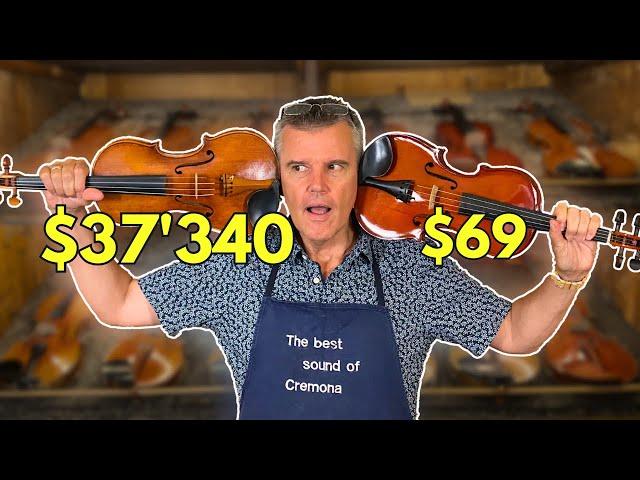 Cheap vs Expensive Violin (Can you HEAR the Difference?)