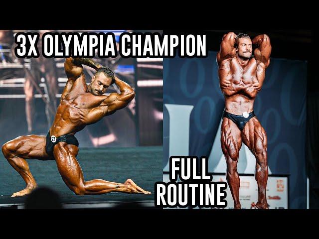 CHRIS BUMSTEAD POSING ROUTINE - 2021 OLYMPIA CLASSIC PHSYIQUE (4K)