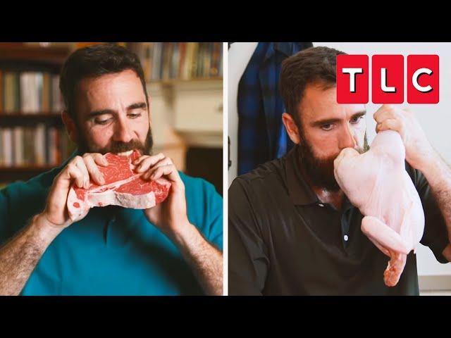 This Man Only Eats 100% Raw Meat! | My Strange Addiction: Still Addicted? | TLC