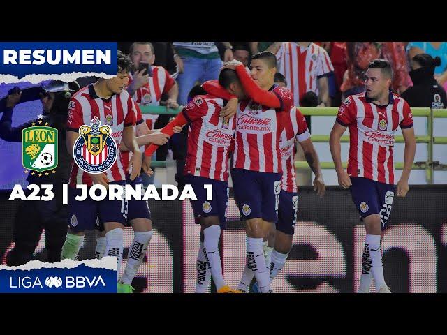 Resumen y Goles | León vs Chivas | Liga BBVA MX | Apertura 2023 - Jornada 1