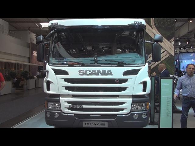 Scania P 320 DB4x2MNB Chassis Truck (2017) Exterior and Interior in 3D