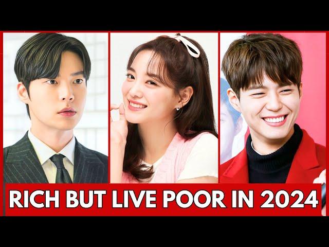 TOP KOREAN ACTORS WHO LIVE LIKE POOR IN REAL LIFE | RICHEST KOREAN ACTORS 2024 #kdrama