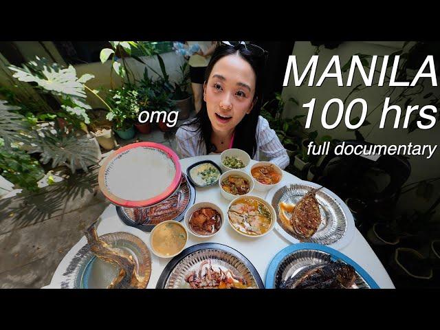 EXTREME FILIPINO STREET FOOD in MANILA for 100 HRS