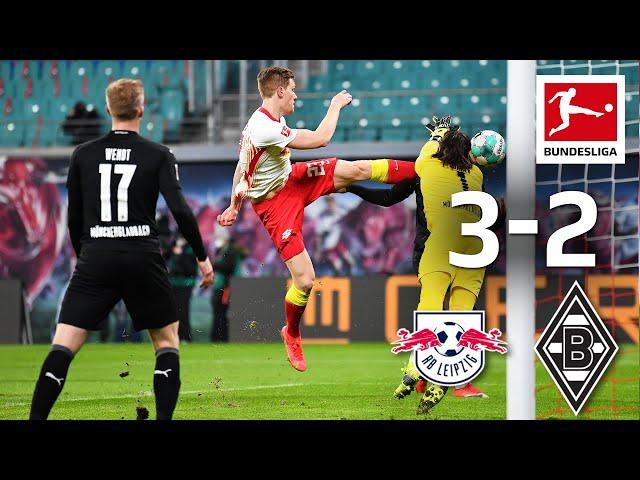 Sörloth completes Leipzig's Comeback | Leipzig-Gladbach | 3-2 | Highlights | Matchday 23 –Bundesliga