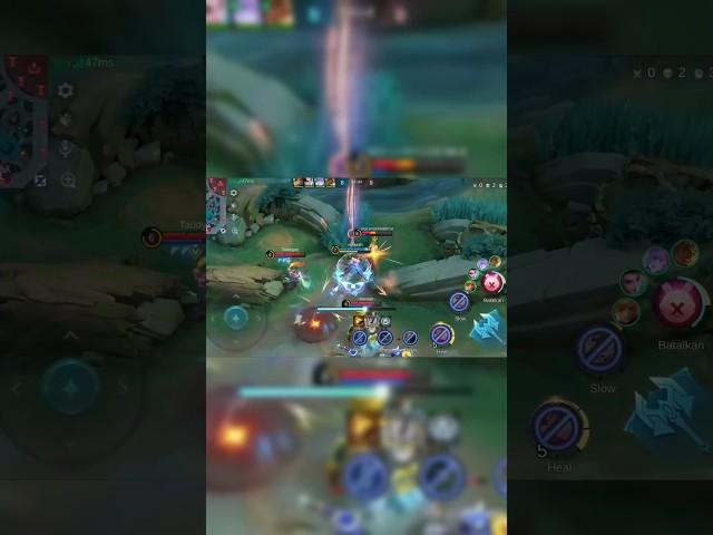 Angela Kombo with Fany #mobilelegends #mlbb #shorts