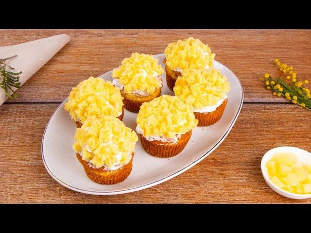 CUPCAKE MIMOSA: the sweet and fresh touch for your table!