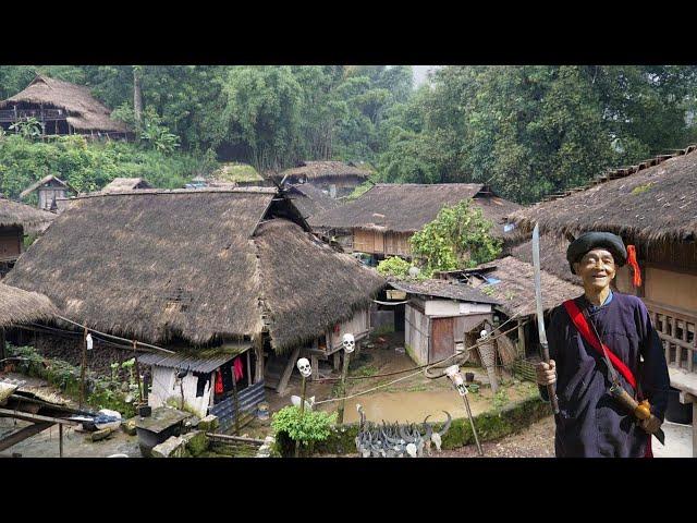 The 1000 year old tribe hidden in the deep mountains, hanging skeletons to bless peace.