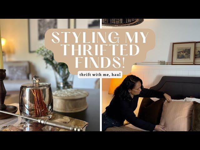 Thrift With Me | Styling Vintage Thrift Store Finds