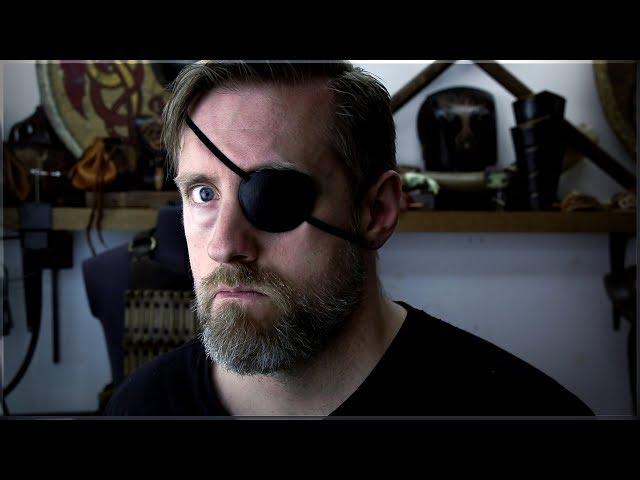 Make an Eye Patch | Leather Craft