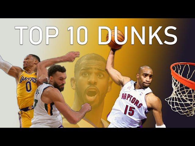 Les 10 plus gros dunks dans l’histoire de la NBA