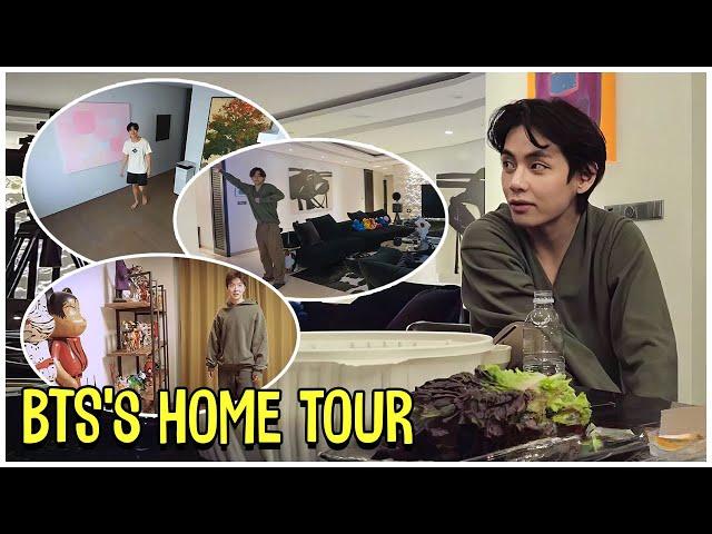 BTS's Home Tour (Jimin, V, Jungkook, RM, J-Hope)