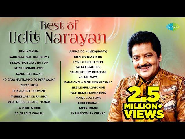 Best of Udit Narayan | Pehla Nasha | Jaadu Teri Nazar | Ruk Ja O Dil Deewane | Tu Mere Samne