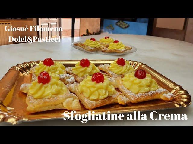 Sfogliatine alla Crema
