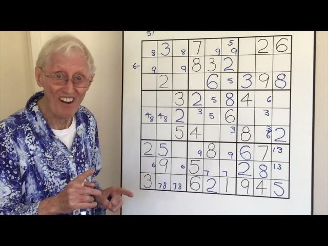 Sudoku Tutorial # 88 The many tricks for Matching Pairs.