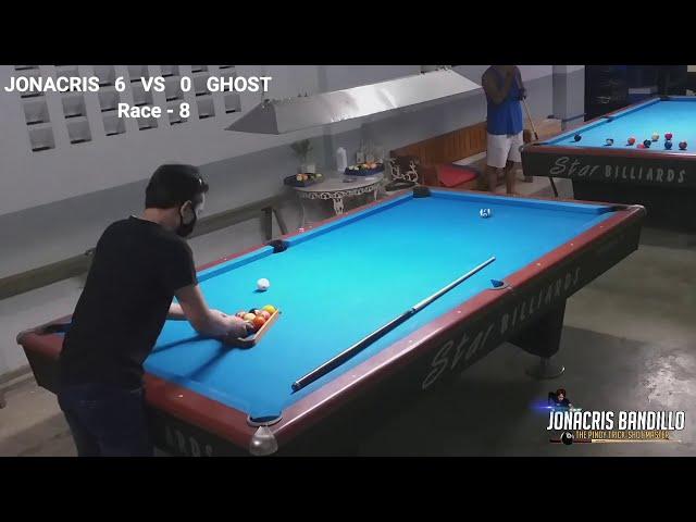 Race 8 (9 balls) Vs Ghost by Jonacris Bandillo