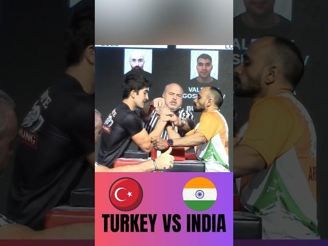 India’s Rahul Panicker gets Dominating win over Turkish Armwrestler at World Championship