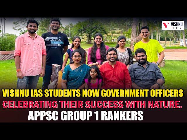 Vishnu IAS Students are now Government Officers- APPSC GROUP 1 Rankers | Vishnu IAS Academy