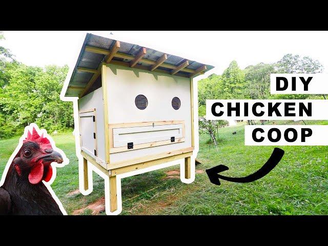 DIY Chicken Coop for 25 Chickens// How to Build 