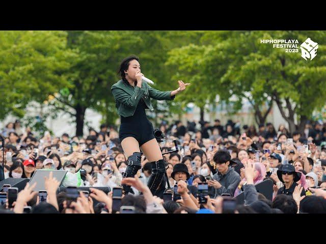 Lee Young Ji - 낮 밤 LIVE at HIPHOPPLAYA FESTIVAL 2023