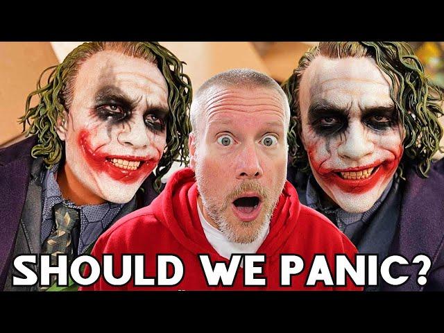 SHOULD WE PANIC? My Reaction To The Prime 1 Dark Knight Joker Statue!